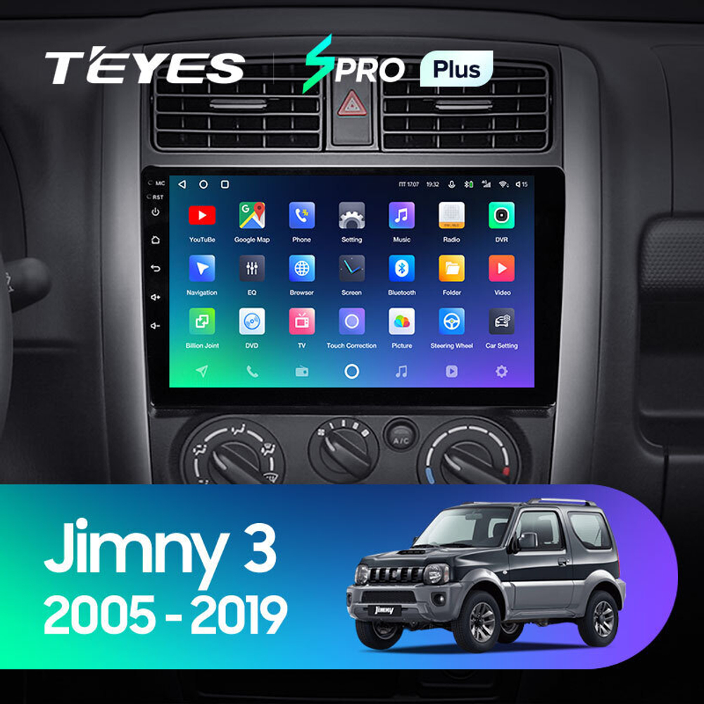 Teyes SPRO Plus 9" для Suzuki Jimny 2005-2019