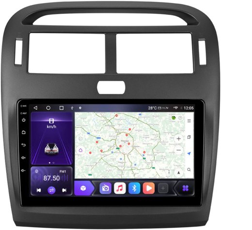 Магнитола для Lexus LS430, Toyota Celsior XF30 2000-2006 (ШГУ монохром) - Carmedia OL-9563-1 QLed, Android 12, TS10, CarPlay, 4G SIM-слот