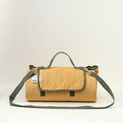 Плед для пикника и отдыха на пляже Smart Picnic, горчичный