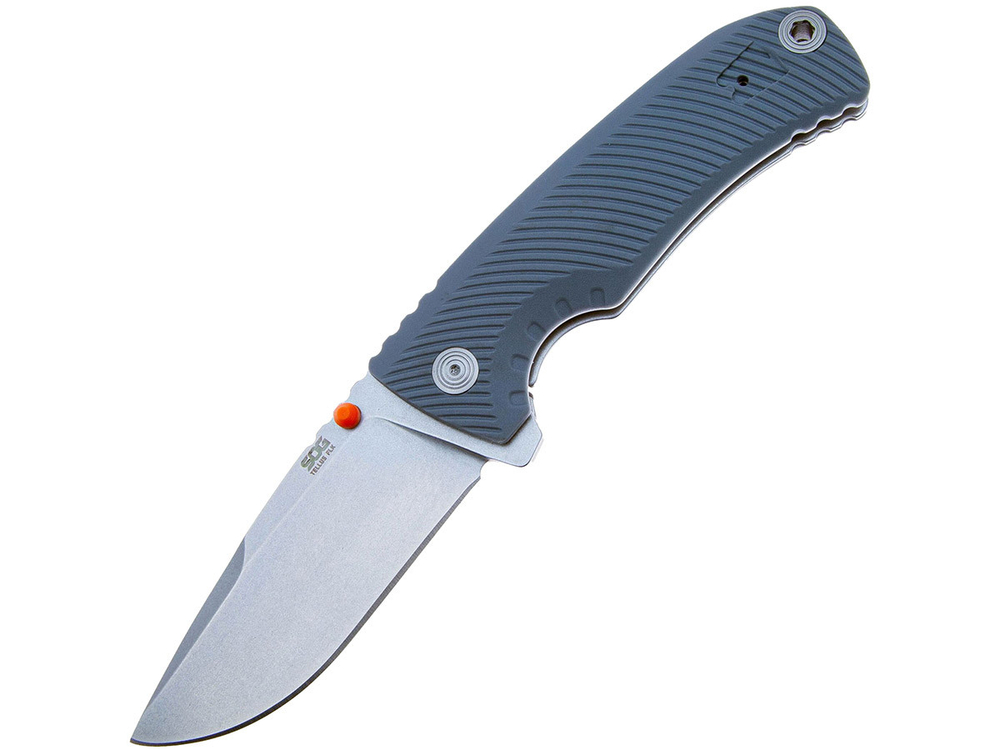 Нож складной SOG Tellus FLK Wolf Gray, сталь Cryo 440C, рукоять GRN, 164г, блистер