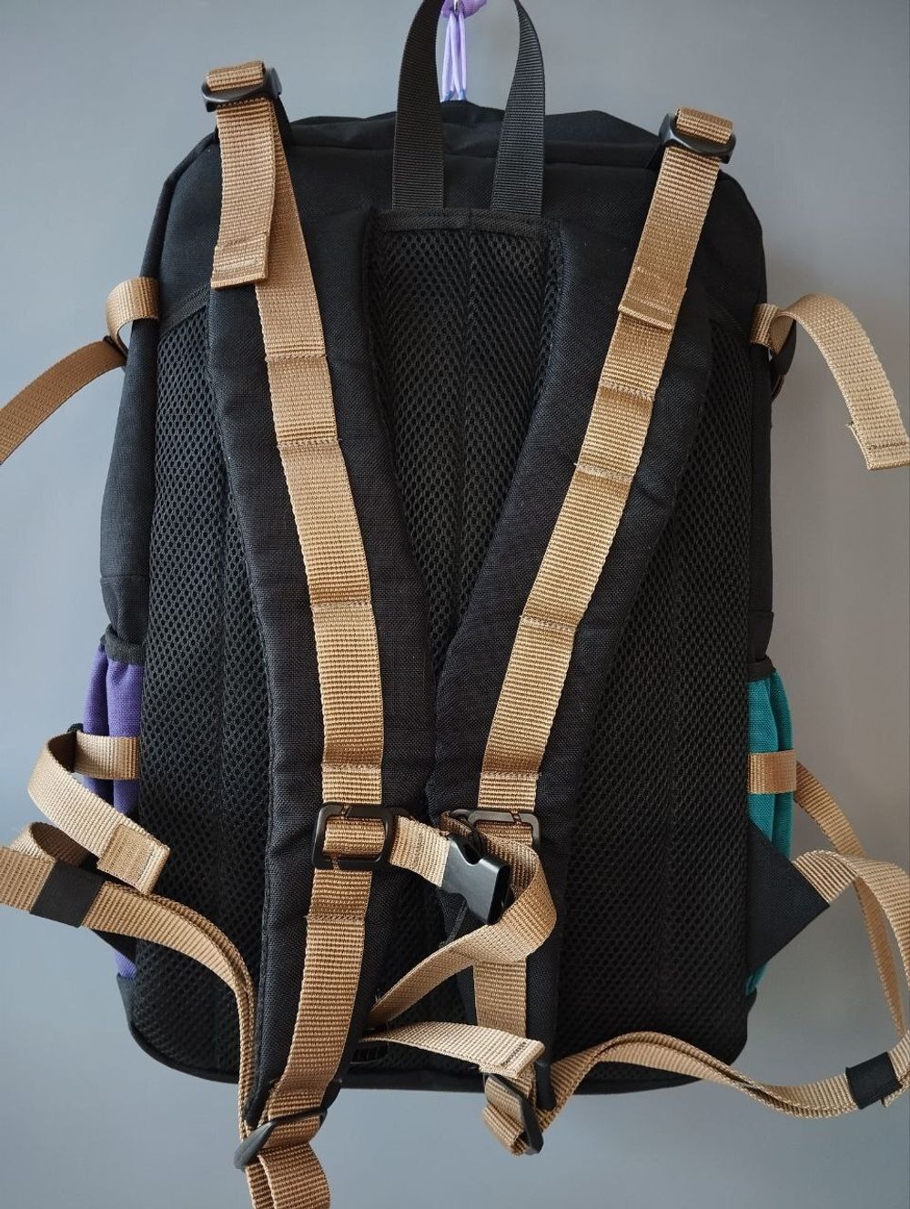 Рюкзак Каскад Сити фиолетовый / изумрудный