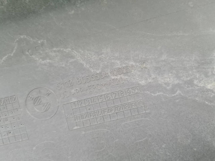 Бампер задний BMW X6 F16 (2014-2020) M-paket