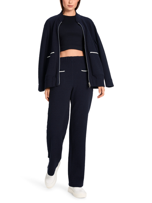 Жакет из полиэстера и хлопка