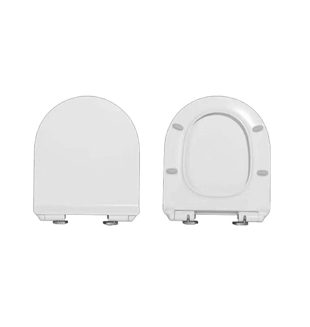 Cидение для унитаза 2617E Белый с системой Микролифт