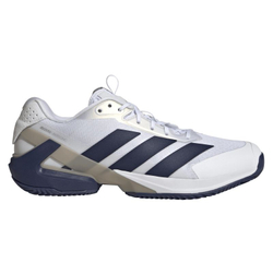 Мужские теннисные кроссовки Adidas Adizero Ubersonic 5 M Clay - cloud white/dark blue