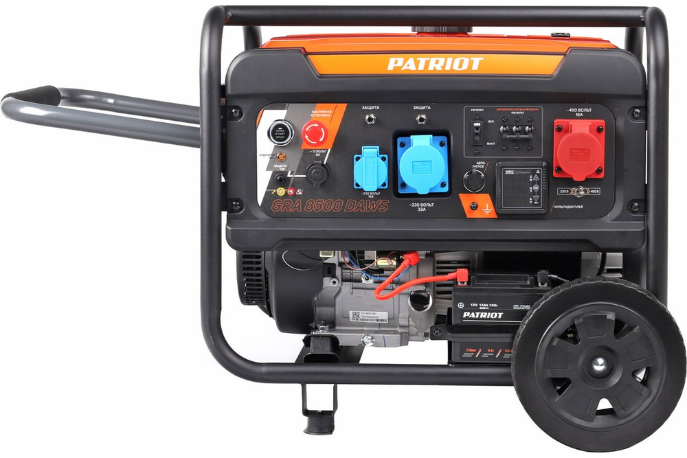 Генератор бензиновый PATRIOT GRA 8500DAWS