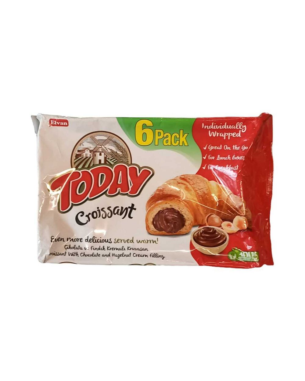 Круассан  Today" с шоколадным кремом 180 гр