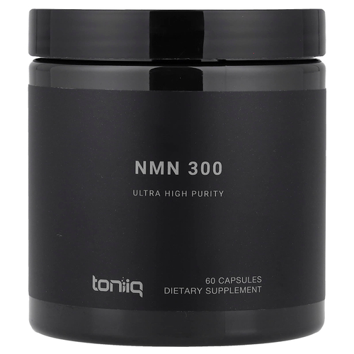 Toniiq, NMN 300, 60 капсул (150 мг в 1 капсуле)