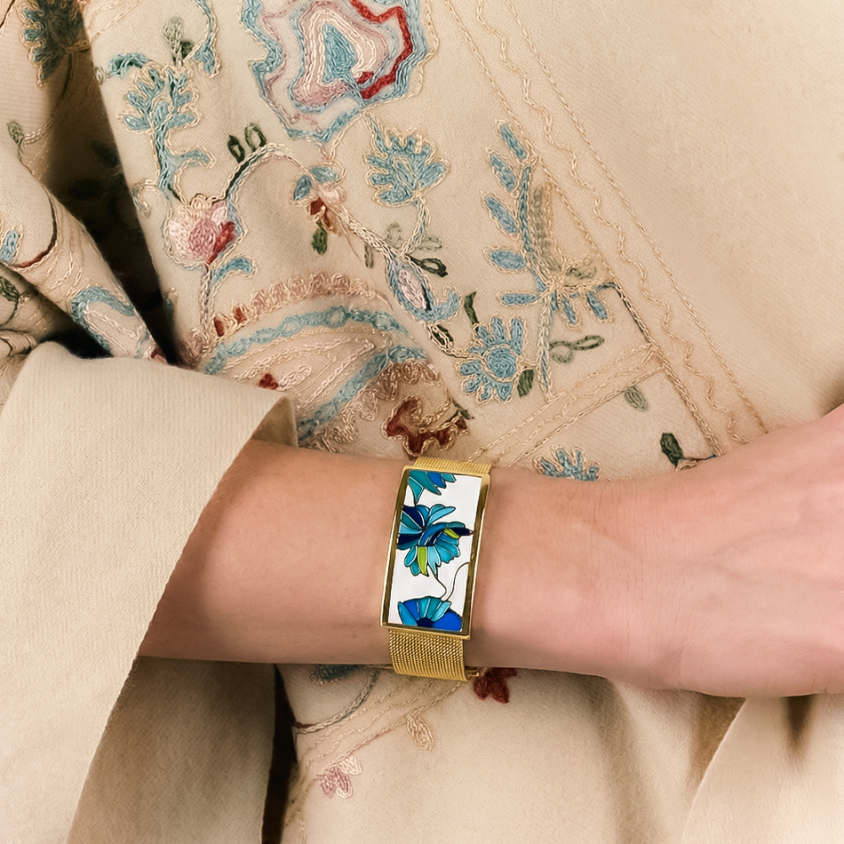 Браслет Fiore Luna на металлическом ремешке CB13600-21