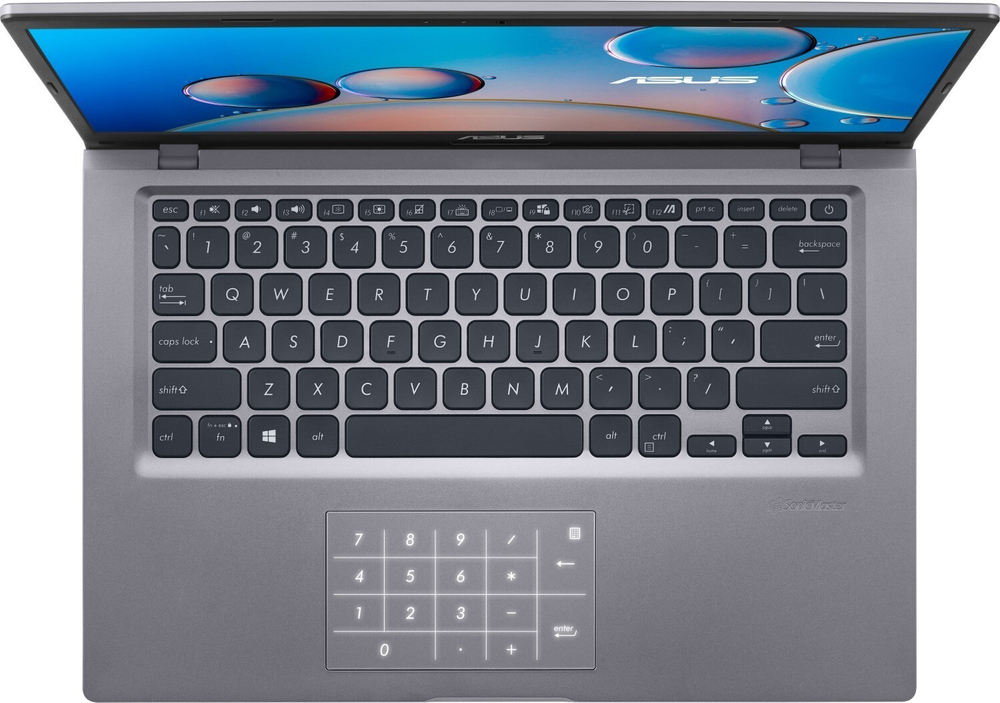 Ноутбук Asus X415MA-EB215 Slate Grey Pentium N5030/4G/512G SSD/14; FHD IPS AG/WiFi/BT/NoOS