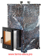 Печь для бани Эверест "Steam Master 44 INOX" Амфиболит, S-40