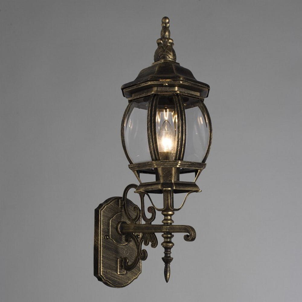 Уличный настенный светильник Arte Lamp A1041AL-1BN
