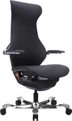 Кресло Everprof Atom Black Экокожа Черный