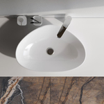 Раковина накладная, ассиметричная, 60 см AM.PM Func M8FWCC50600WG