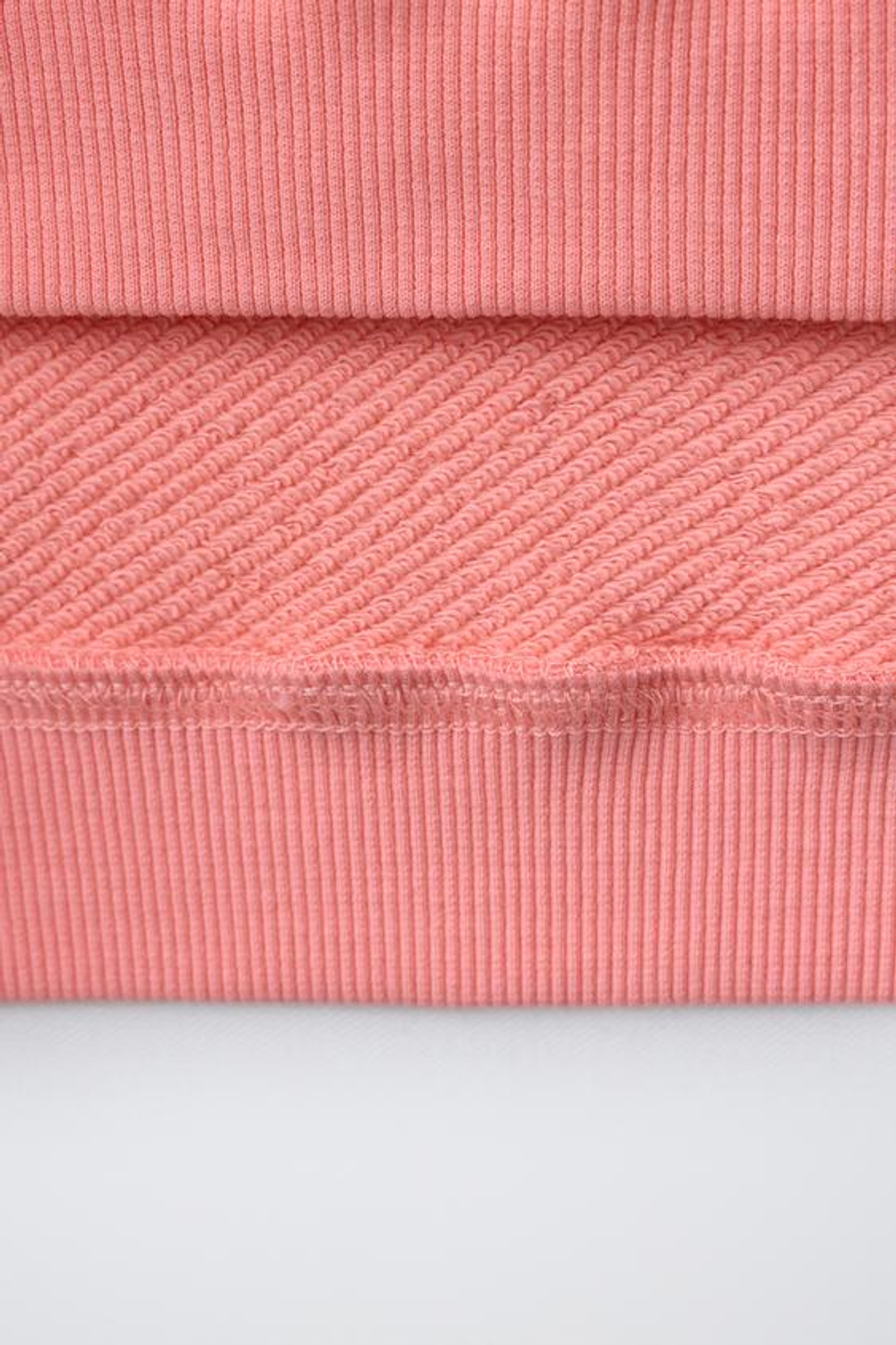 ZARA ФУТБОЛКА ИЗ ФУТЕРА, ОРАНЖЕВЫЙ