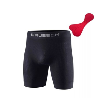 Термобелье Brubeck трусы мужские велошорты с вкладкой для велосипедиста
