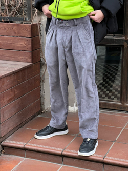 Чиносы ZRD Classic Velvet Серый