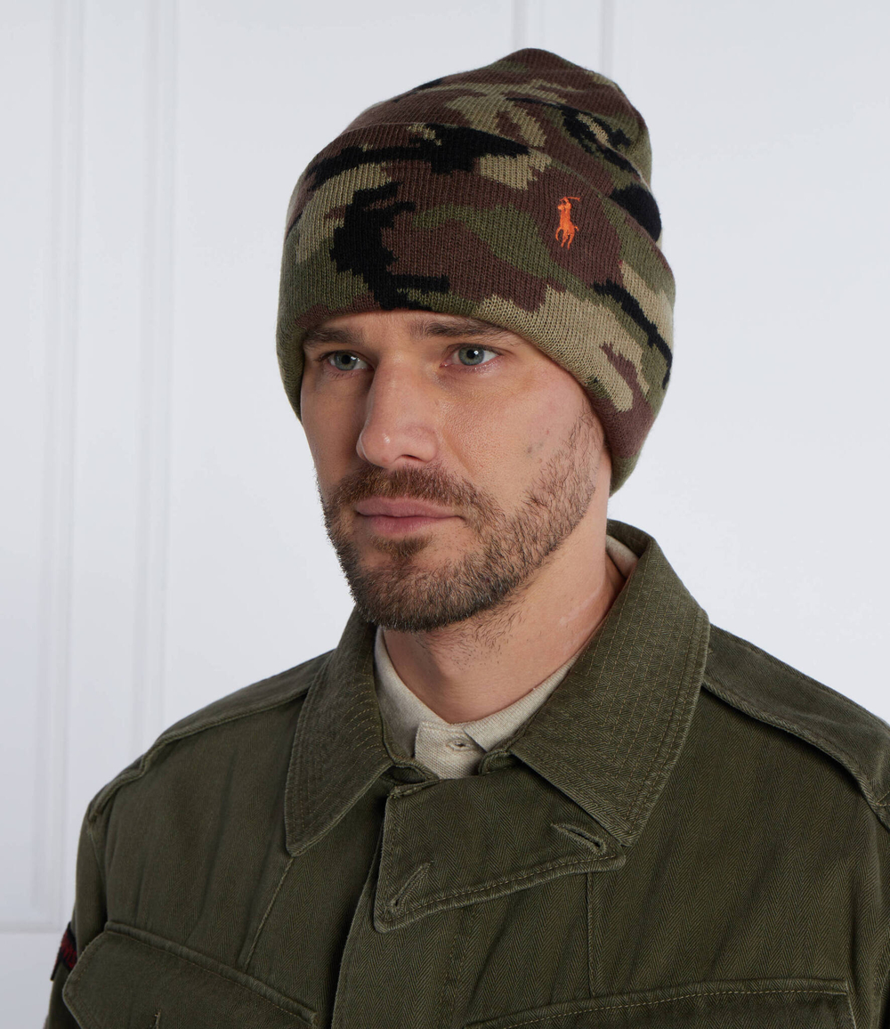 Шапка POLO RALPH LAUREN - зеленый(449923709)