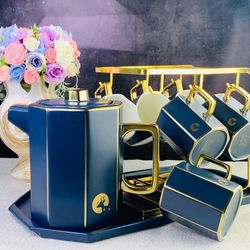 Lenardi 106-168 Чайный сервиз 10пр. 270 мл в под.уп.(х4)Фарфор