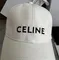 Бейсболка CELINE из хлопка, белый