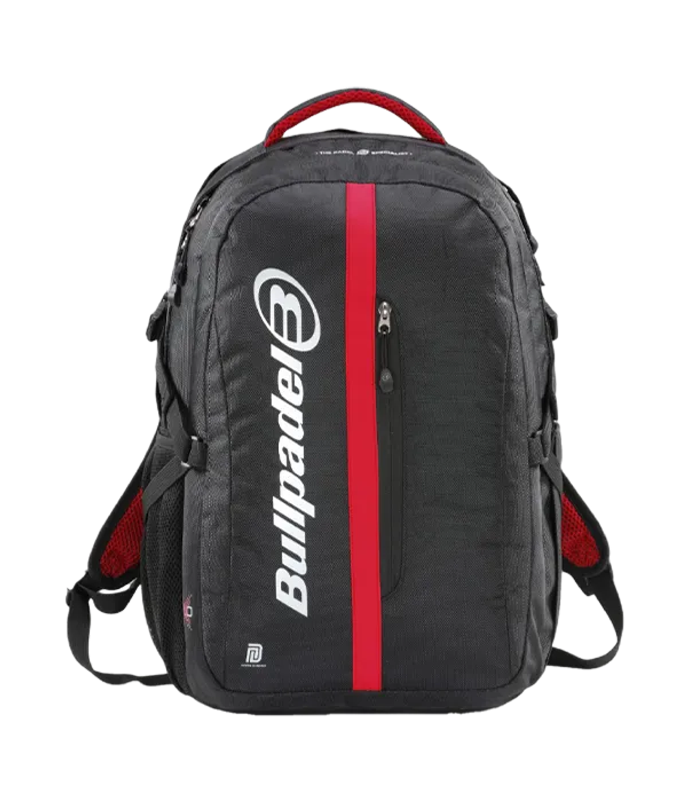 Рюкзак для падел Bullpadel XPLO Black 2025, с термокарманом и функциональными отделениями