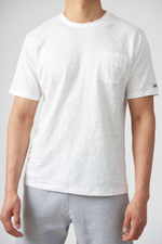 Футболка муж. MC Saint Barth ECSTASEA 01 белый лён