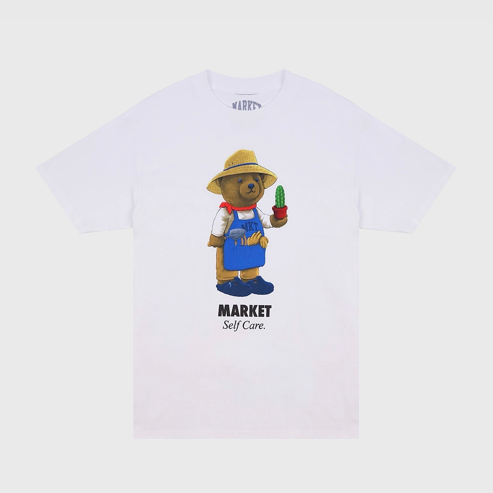 Футболка Market x London Flower Market Bear White