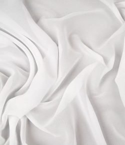 Тюль Legrand Вуаль шелк Айвори с утяжелителем