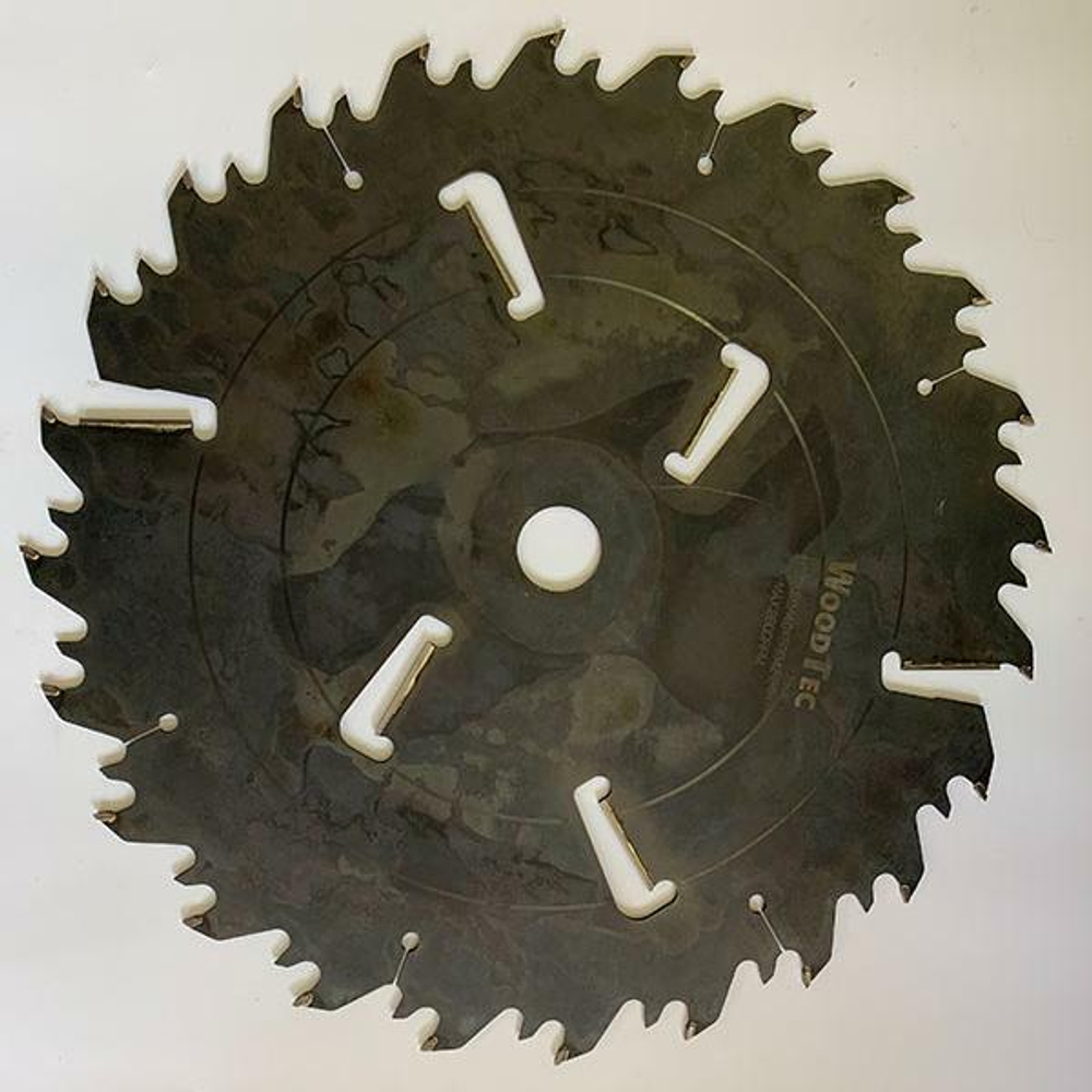 Пила дисковая Ø600 х 50 х 6,0/4,0 Z = (24 + 24) + 6 WoodTec