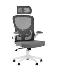 Кресло офисное TopChairs Airone серый ткань