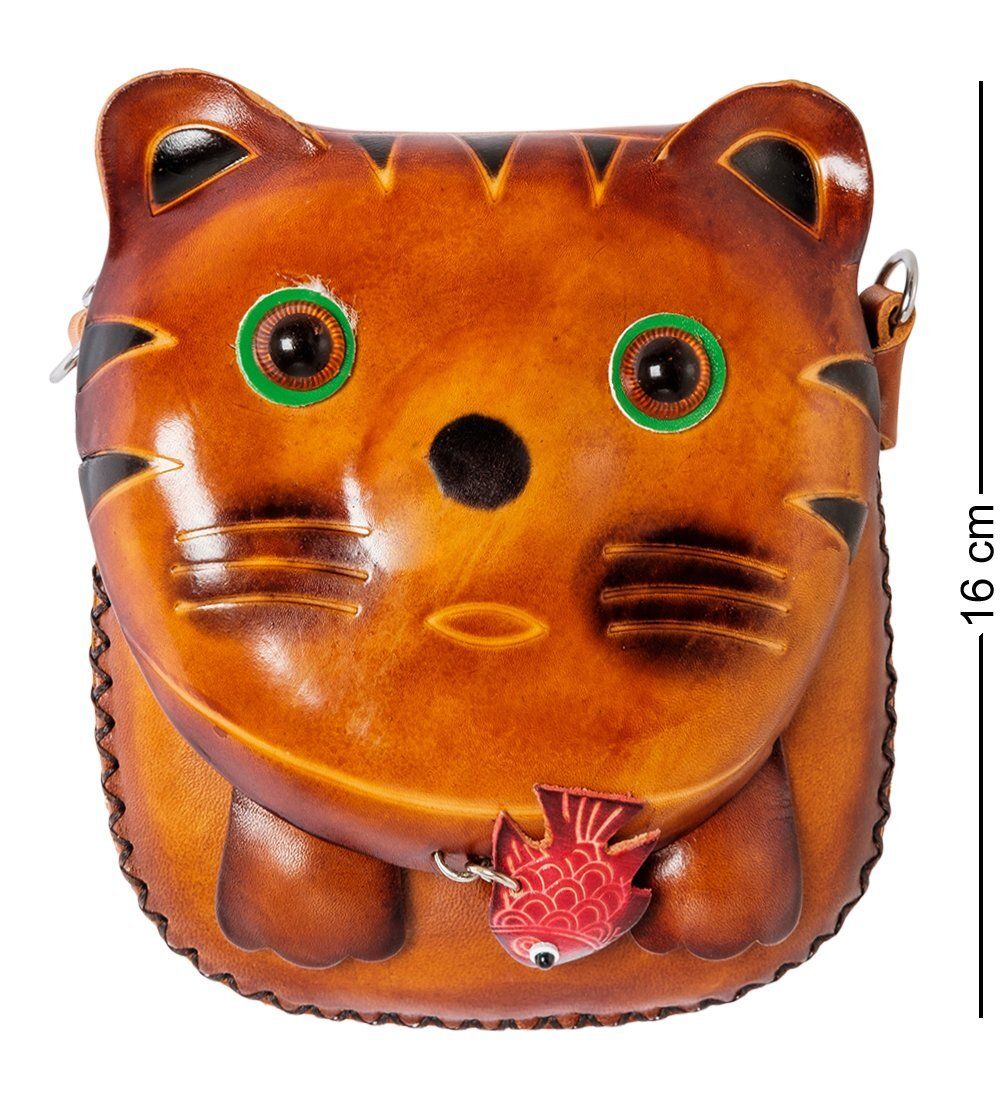 GAEM Art BL-07/2 Сумочка кожаная «Кот»