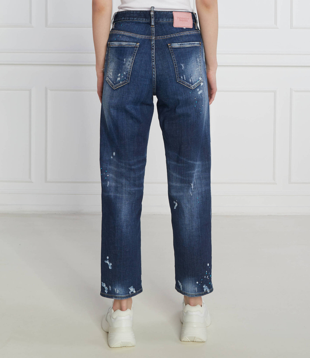 джинсы boston jean Dsquared2 - темно-синий(S72LB0547 S30342)