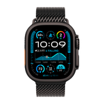 Умные часы Apple Watch Ultra 2 (2024) GPS + Cellular, 49mm, Black Titanium Case with Black Titanium Milanese Loop L, (Черный титан)