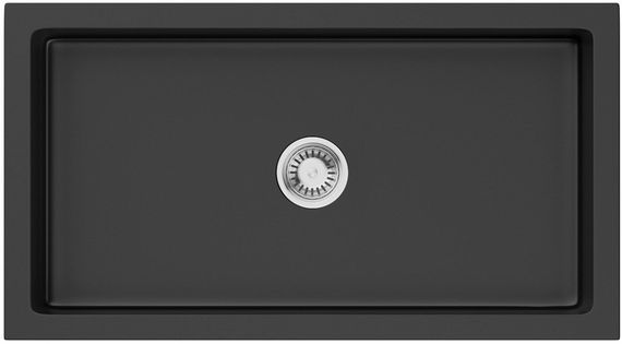 Кухонная мойка OMOIKIRI Mikura 83-BL Natceramic/черный (арт.4997081)