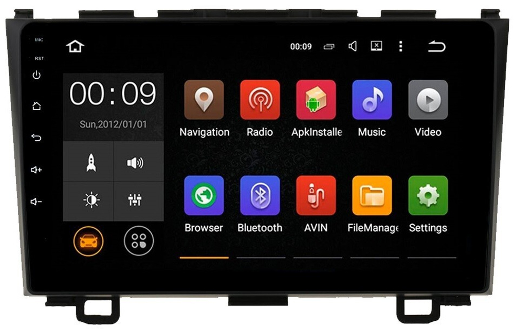 Магнитола для Honda CR-V 2006-2012 - Roximo RX-1903 Android 13, ТОП процессор, 8/128, SIM-слот