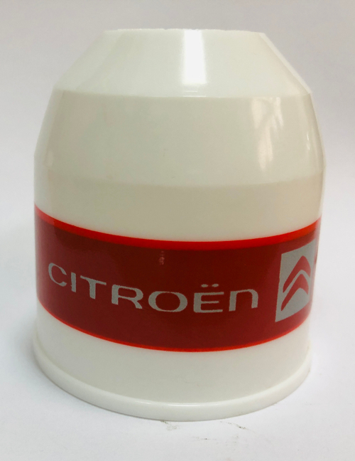Колпачок на шар фаркопа для Citroen, пластик, белый