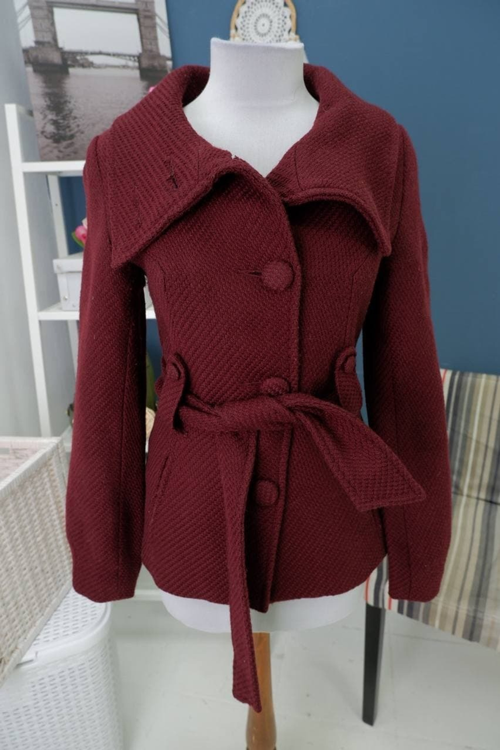 Пальто H&M короткое 40 размер