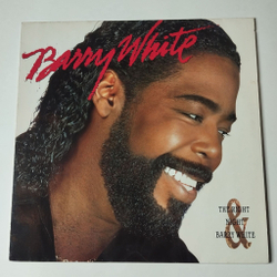 Винтажная виниловая пластинка LP The Right Night and Barry White (Germany 1987)