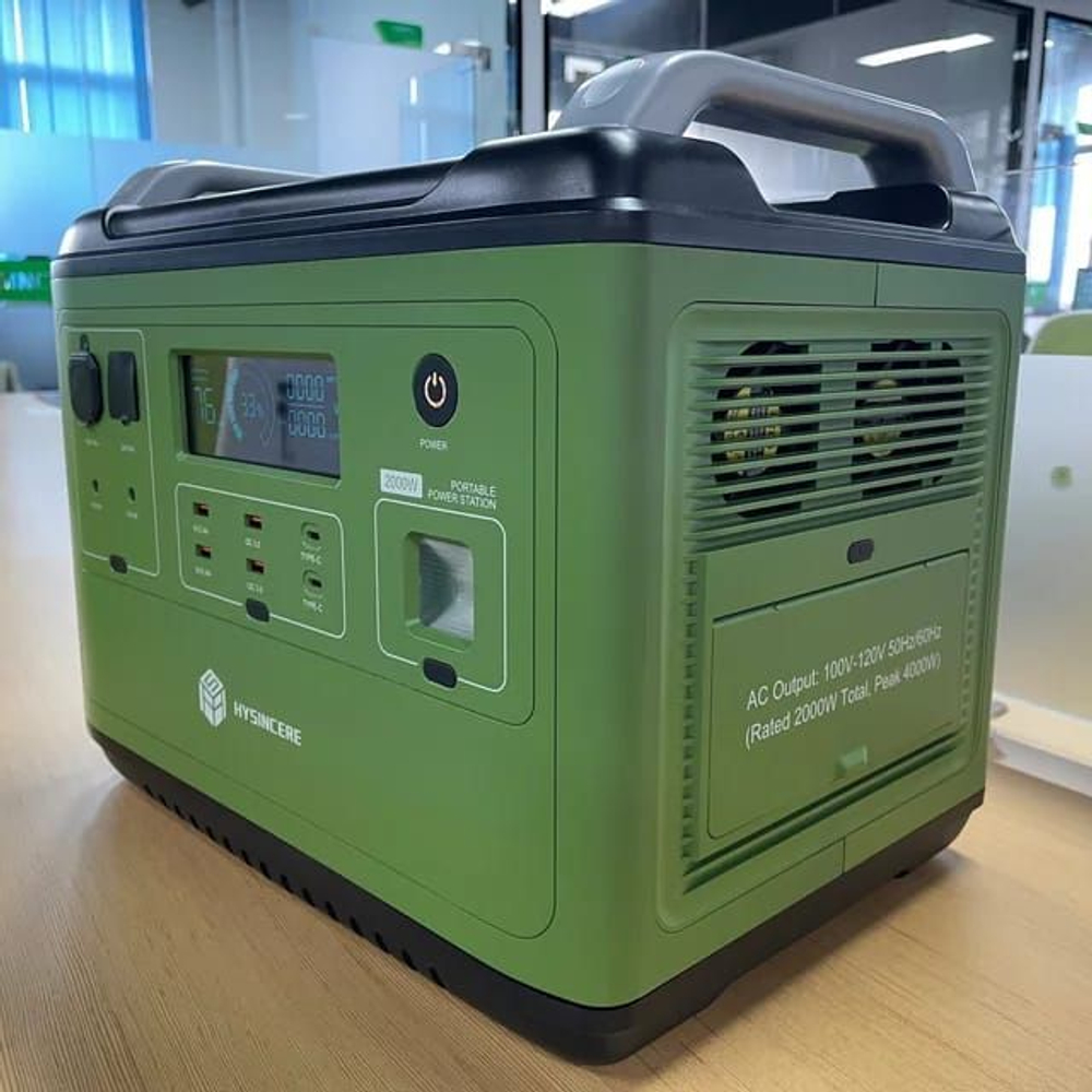 Повербанк vr28 2000w с беспроводной зарядкой