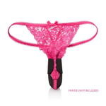 Чёрный вибростимулятор для ношения в трусиках Lock-N-Play Remote Panty Teaser (Цвет: черный)