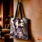 Сумка шоппер с принтом Эта фарфоровая кукла влюбилась