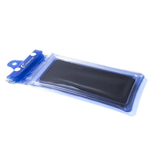 Чехол водонепроницаемый "Следопыт" для смартфонов (6,5`) и документов с нашейным шнуром, голубой  PF-WP-07