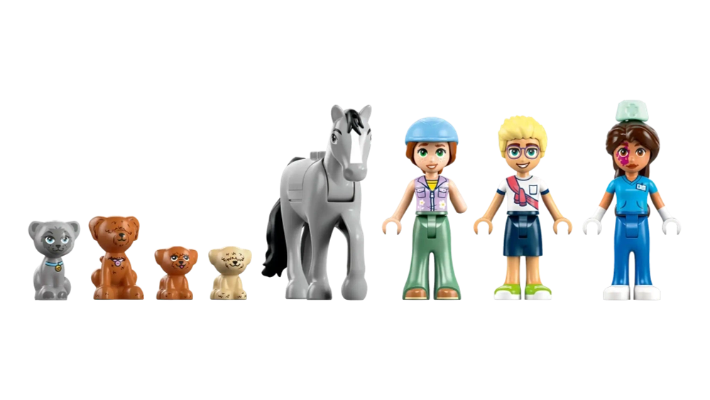Конструктор LEGO Friends 42651 Ветеринарная клиника для лошадей и питомцев