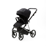 Детская универсальная коляска Adamex Quantum Star Q-STAR51 (2в1) Черный, Хром