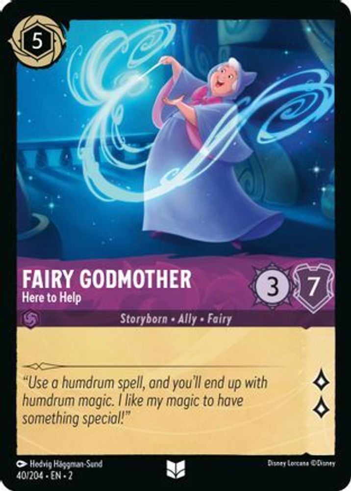 Fairy Godmother (Here to Help) - 40/204 - Обычная