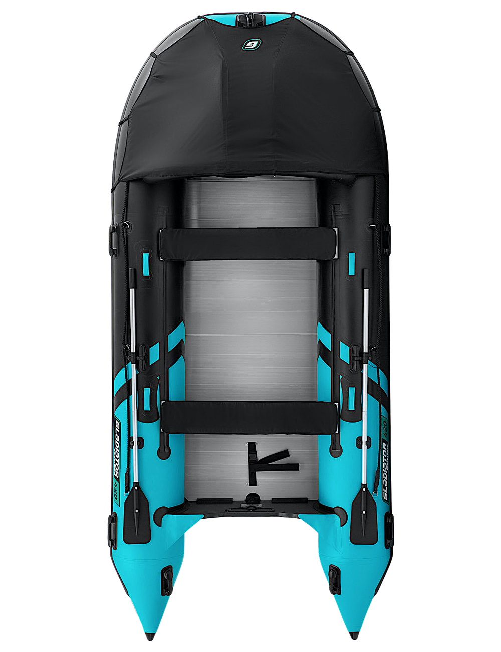 Лодка ПВХ Gladiator Active C420AL с алюминиевым полом -