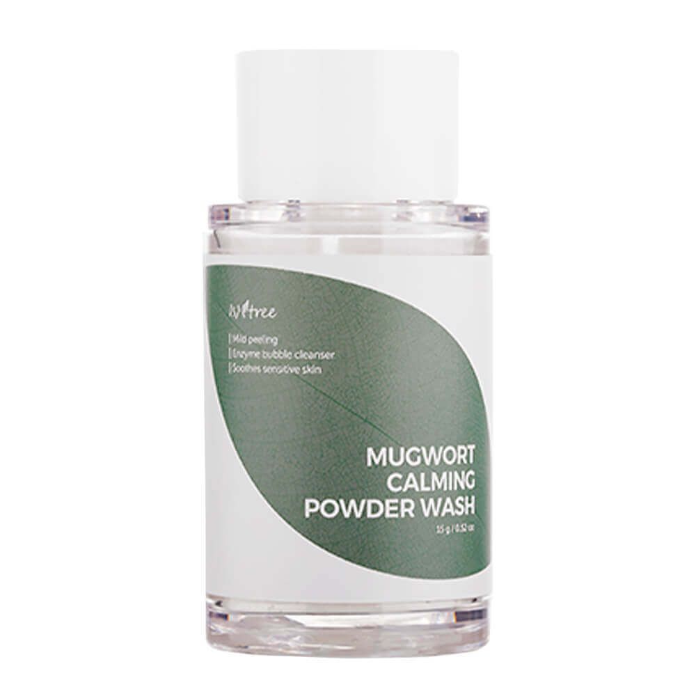 IsNtree Mugwort Calming Powder Wash успокаивающая энзимная пудра с полынью