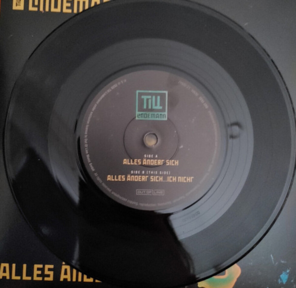 Till Lindemann / Alles Andert Sich (Limited Edition)(7" Vinyl Single)