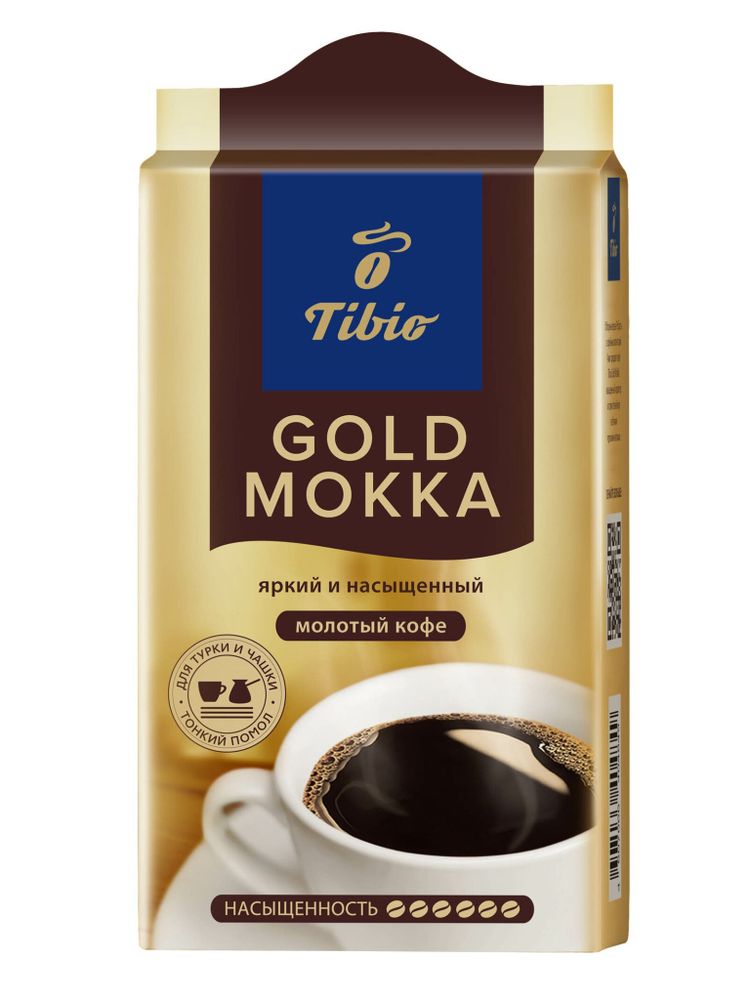 Кофе молотый Tchibo Gold Мokka, 250 г x 4 шт