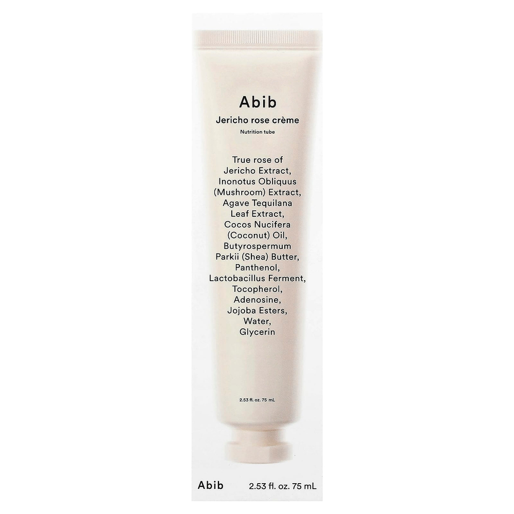 Abib, Jericho Rose Creme, питательный тюбик, 75 мл (2,53 жидк. унц.)